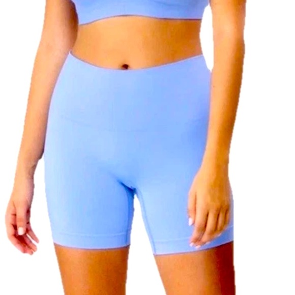 Underoutfit DUAL FUNCTION THIGH PROTECTORS Underwear 5” Boy Short Hydrangea Sz S - Picture 1 of 10